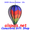 26404  Chevron Rainbow 18" Hot Air Balloons (26404)