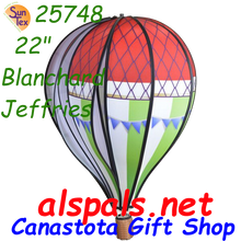 25748 Blanchard-Jeffries 22" Hot Air Balloons (25748)