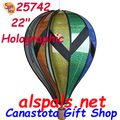25742 Holographic 22" Hot Air Balloons (25742)