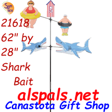 21618 Shark Bait 62": Carousel Wind Spinners (21618)