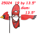 25024  Cardinal 19" Petite & Whirly Wing Spinner (25024)