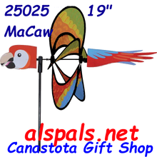 25025  MaCaw 19"   Petite & Whirly Wing Spinner (25025)