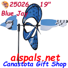 25026 Blue Jay 19"   Petite & Whirly Wing Spinner (25026)