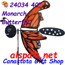 24034 Butterfly Monarch 40"   Bug Spinners (24034)