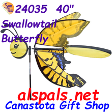 24035 Butterfly SwallowTail 40"   Bug Spinners (24035)