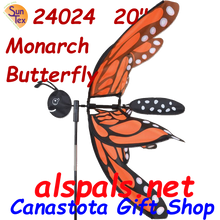 24024 Butterfly Monarch 17"    Bug Spinners (24024)