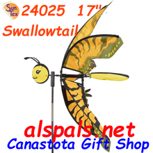 24025  Butterfly SwallowTail 17"    Bug Spinners (24025)