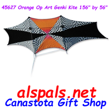 45627 Orange-Op Art Genki: Collection Kite (45627)