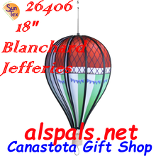 26406 Blanchard/Jeffries 18" Hot Air Balloons (26406)