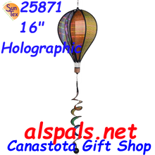25871 Holographic : 16 in Hot Air Balloon (25871)