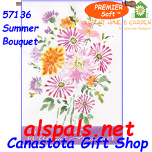57136 Summer Bouquet : PremierSoft House Flag (57136)