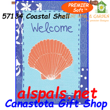 57134 Coastal Shell : PremierSoft House Flag (57134)