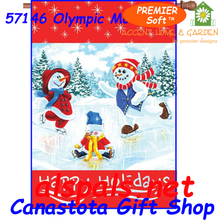 57146 Olympic Moment (Snowman) : PremierSoft House Flag (Copy of 57145)