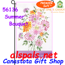 56136 Summer Bouquet : PremierSoft Garden Flag (56136)