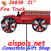 26838 Fire Truck 21" : Vehicle Spinners (26838)