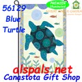 Blue Turtle :  PremierSoft Garden Flag