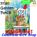 57183  Garden Patch : Illuminated House Flag (57183)