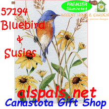 57194  Bluebird & Susies : Illuminated House Flag (57194)