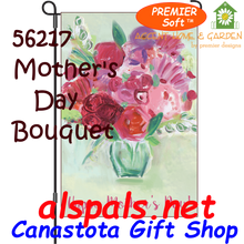 56217  Mother's Day Bouquet : PremierSoft Garden Flag (56217)