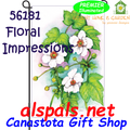 56181  Floral Impression : Garden Flag by Premier Illuminated (56181)