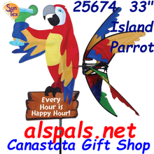 25674  33" Island Parrot : Party Animals (25674)