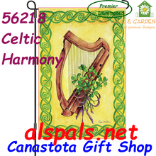 56218  Celtic Harmony : Garden Flag by Premier Illuminated (56218)