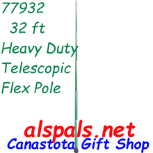 77932  Pole 32 ft Heavy Duty Telescopic Flex Pole (77932)