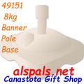 49151  8 kg Banner Pole Base (49151)