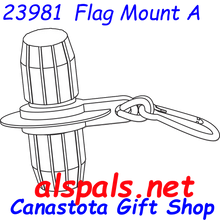 23981  Flag Mount A (23981)