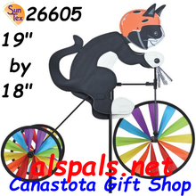 Cat 19" (Tuxedo Kitten) , Tricycle Spinner (26605)