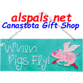 When Pigs Fly : Glass Expressions (81136)