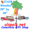 Woodie 59", Carousel Wind Spinners (21628)