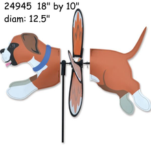 24945   Dog (Boxer } : Petite Spinner (24945)