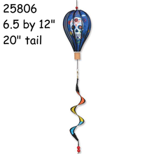 25806 Day of the Dead (Blue) : 12 in Hot Air Balloon (25806)
