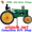 25981  John Deere Vintage Tractor 43 inch : Tractor Wind spinner (25981)    **** Very limited quantity available****