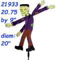 21933 21" Frankenstein , WhirliGig Spinner - (21933)