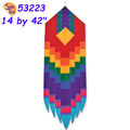53223  SoundWinds Goddess Earring Hanging Banner - Red (53223)