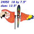 24952   FLYING PARROT: Petite Wind Spinner (24952)