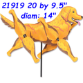21919  Golden Retriever (Dog) 20" Whirligig (21919)