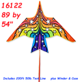 16122 Thunderbird Kite - 90 in. Rainbow Stars : Thunderbird Kite (16122)