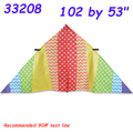 # 33208  Pattern Rainbow: Delta 9 ft Kites by Premier