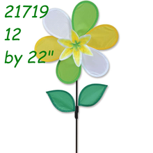 21719 12 in Yellow Lily : Wind Spinner (21719)