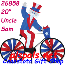 26858  Uncle Sam 20"   Bicycle Spinners (26858)