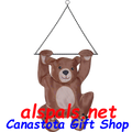 Bear (Baby Brown) 17": Garden Swingers (59006)