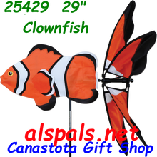 25429 24" Clownfish  ,  Aquatic Life Spinners (25429)