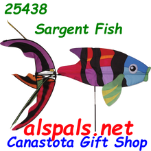 25438 Sergeant Fish  ,  Aquatic Life Spinners (25438)