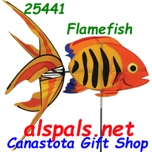 ( RETIRED ) 25441 Flame Fish  ,  Aquatic Life Spinners (25441)