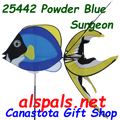 25442 Powder Blue Surgeon Fish  ,  Aquatic Life Spinners (25442)