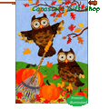 Autumn Owls :     House Illuminated