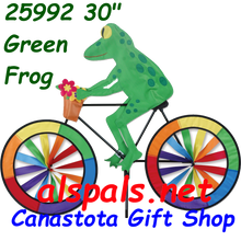25992 Tree Frog 30"  Bicycle Spinner (25992)